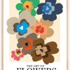The Art Of Flowers Pink Plakat (21x29.7 cm (A4))