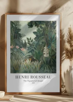 The Equatorial Jungle Plakat (21x29.7 cm (A4))