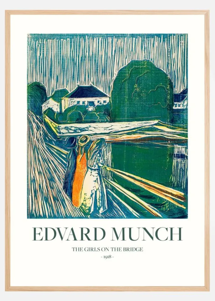 The Girls On The Bridge Plakat (21x29.7 cm (A4))