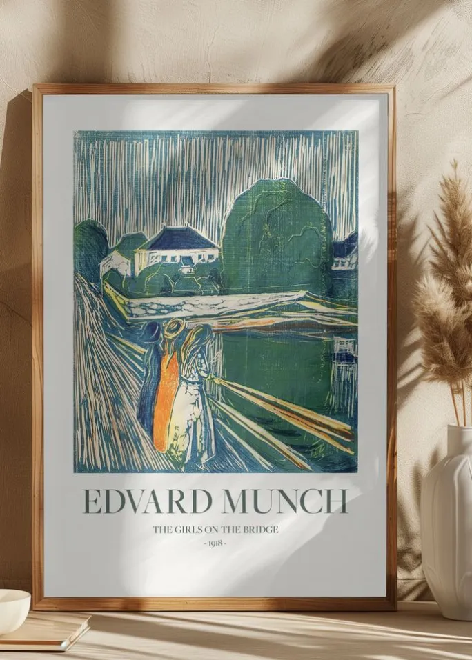 The Girls On The Bridge Plakat (21x29.7 cm (A4))