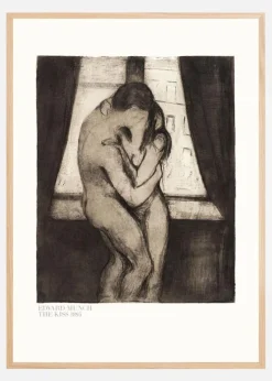 The Kiss 1895 Plakat (21x29.7 cm (A4))