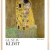 The Kiss (1907a1908) Plakat (21x29.7 cm (A4))