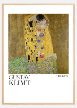 The Kiss (1907a1908) Plakat (21x29.7 cm (A4))