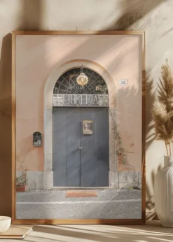 The Libreria Door Plakat (21x29.7 cm (A4))