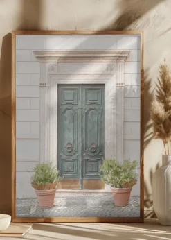 The Old Door Plakat (21x29.7 cm (A4))