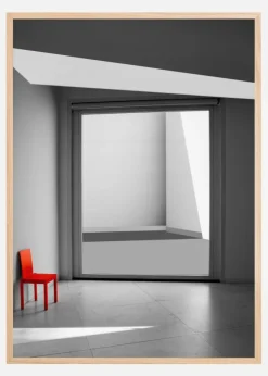 The red chair Plakat (21x29.7 cm (A4))