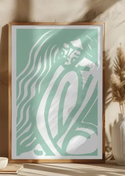 The Silence (mint) Plakat (21x29.7 cm (A4))