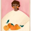 The Woman With the Oranges Plakat (21x29.7 cm (A4))