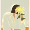 Thecrysanthemum Plakat (21x29.7 cm (A4))
