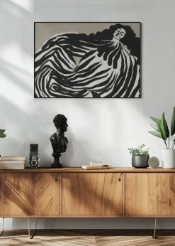 There here and now Plakat (21x29.7 cm (A4))