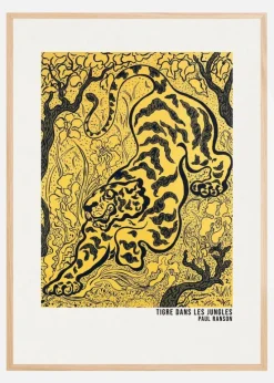 Tigre Dans Les Jungles Plakat (21x29.7 cm (A4))