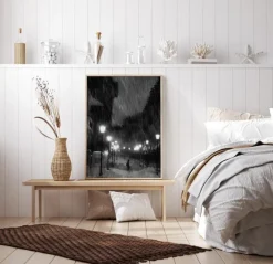 Tombe La Neige Plakat (21x29.7 cm (A4))