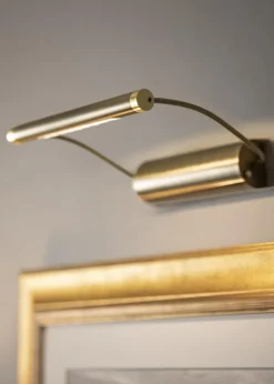 Tommy LED 21 cm Billedbelysning - Messing