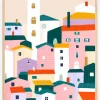 Town Plakat (21x29.7 cm (A4))