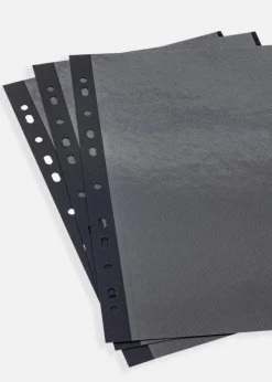 Ultimate Albumark Selvklæbende 21x30 cm - 10 Sorte Ark