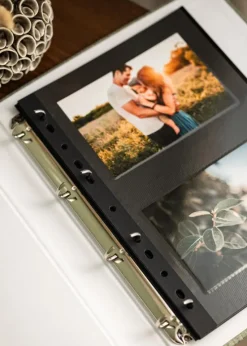 Ultimate Albumark Selvklæbende 21x30 cm - 10 Sorte Ark