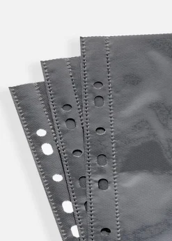 Ultimate Fotolommer 21x29,7 cm (A4) Stående - 5 stk. Sorte