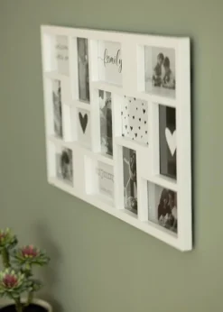 Unique Life Collageramme Hvid - 13 Billeder