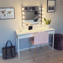 Verdenskort Guld Plakat (30x40 cm)