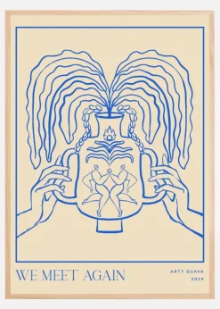 Vessel Collection : We Meet Again (LineArt) Plakat (21x29.7 cm (A4))