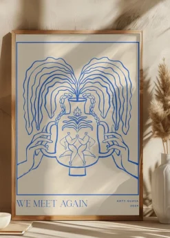 Vessel Collection : We Meet Again (LineArt) Plakat (21x29.7 cm (A4))