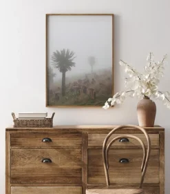 Walia Ibex Into A Gelada Troop Plakat (21x29.7 cm (A4))