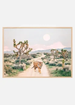 Wandering Tiger Plakat (21x29.7 cm (A4))