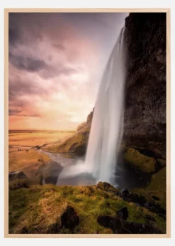 Water Falls Plakat (21x29.7 cm (A4))