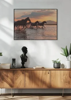 WATER HORSES Plakat (21x29.7 cm (A4))