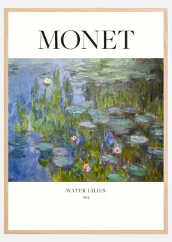 Water Lilies 1915 Plakat (21x29.7 cm (A4))