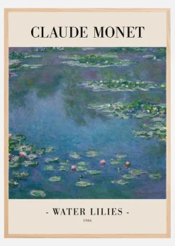 Water Lilies Plakat (21x29.7 cm (A4))