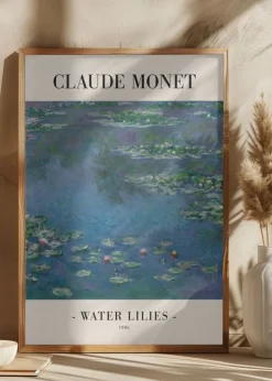 Water Lilies Plakat (21x29.7 cm (A4))