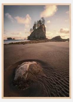 Water Trails Plakat (21x29.7 cm (A4))