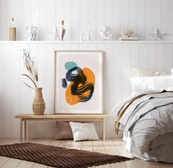 Watercolor Art No 5 Plakat (21x29.7 cm (A4))