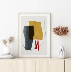 Watercolor Art No 14 Plakat (21x29.7 cm (A4))