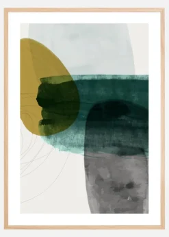 Watercolor Art No 3 Plakat (21x29.7 cm (A4))