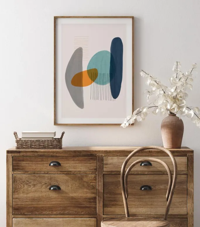 Watercolor Art No 6 Plakat (21x29.7 cm (A4))