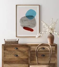 Watercolor Art No 4 Plakat (21x29.7 cm (A4))