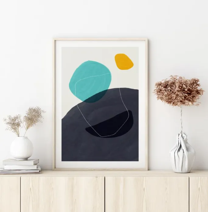 Watercolor Art No 7 Plakat (21x29.7 cm (A4))