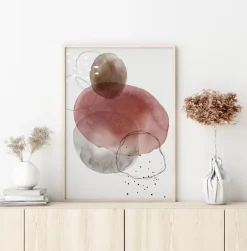 Watercolor Art No 18 Plakat (21x29.7 cm (A4))