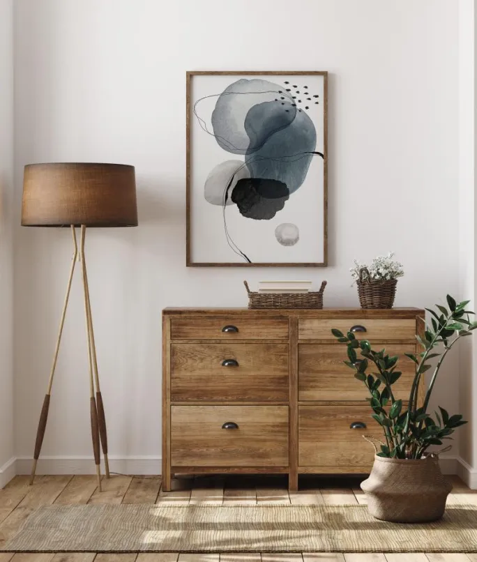 Watercolor Art No 17 Plakat (21x29.7 cm (A4))