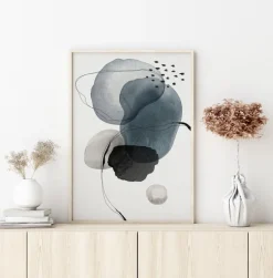 Watercolor Art No 17 Plakat (21x29.7 cm (A4))