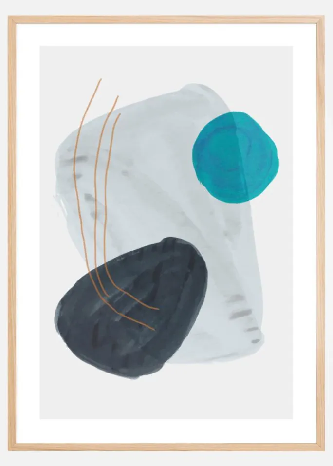 Watercolor Art No 10 Plakat (21x29.7 cm (A4))