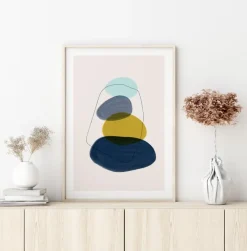 Watercolor Art No 9 Plakat (21x29.7 cm (A4))