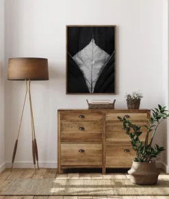 Waterdrop Leaves Plakat (21x29.7 cm (A4))