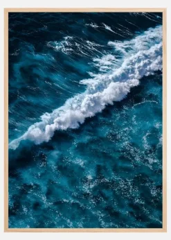 Wave Plakat (21x29.7 cm (A4))