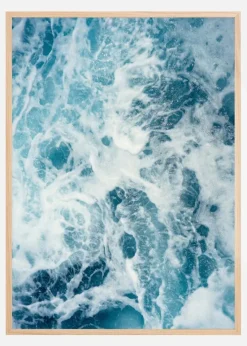 Waves Plakat (21x29.7 cm (A4))