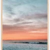 Waves Under Sunset Plakat (21x29.7 cm (A4))