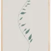 Wavy Branch Green Plakat (21x29.7 cm (A4))