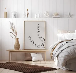 Wavy Branches Plakat (21x29.7 cm (A4))